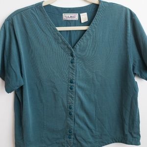 LL Bean Vintage Button Down